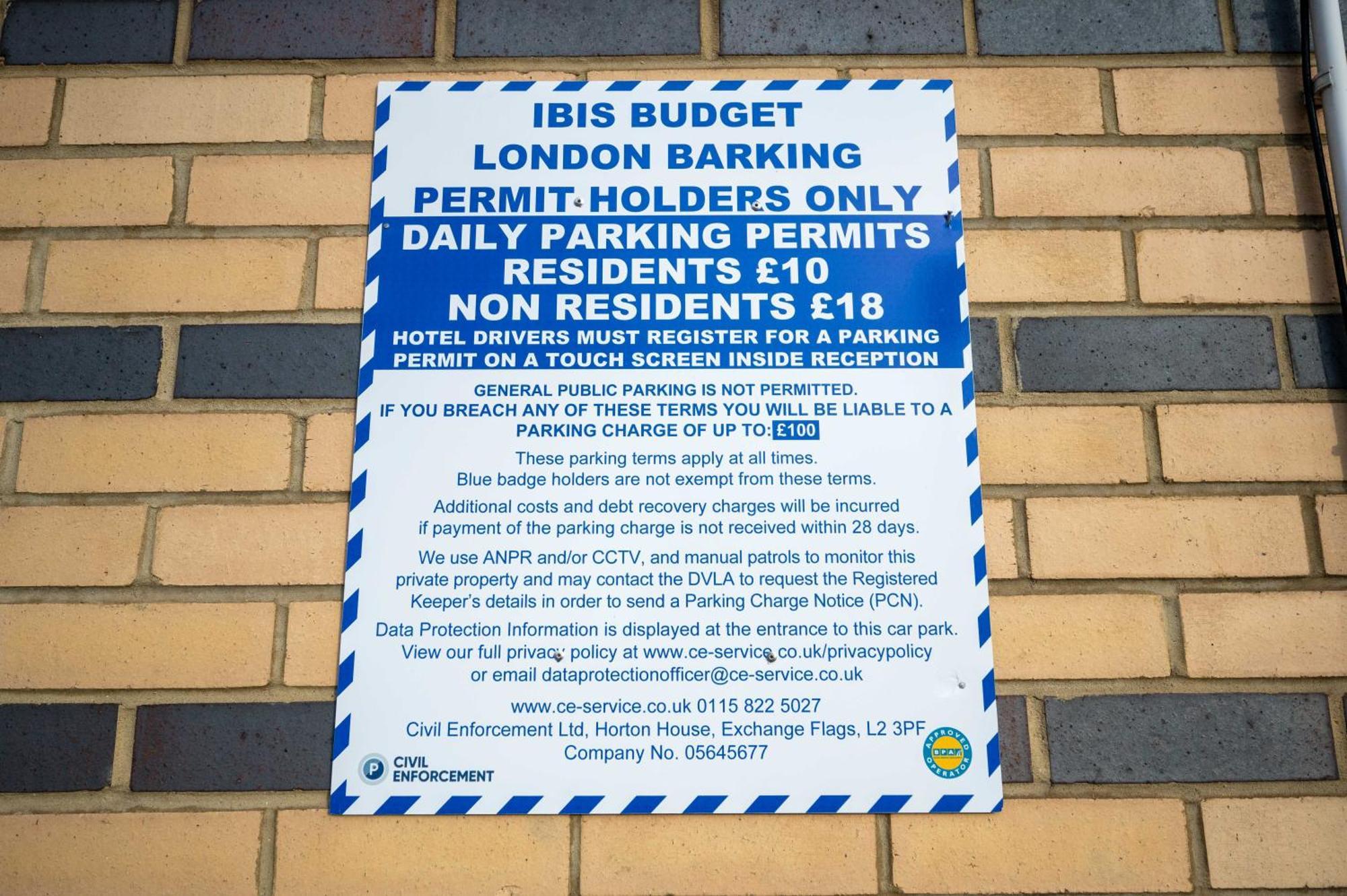 ibis budget London Barking Barking  Eksteriør billede
